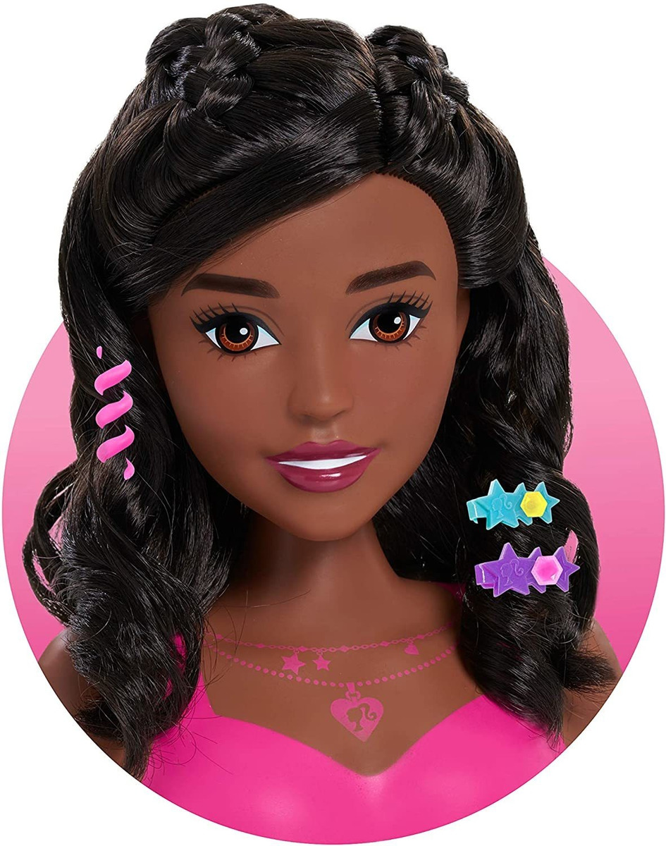 Barbie Fashionistas 8 Polegadas Styling Head Cabelo Preto 20 - Imagem 6