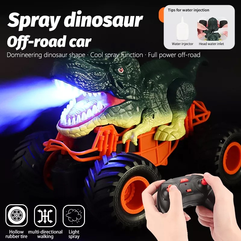 Brinquedo De Controle Remoto Para Veículos De Dinossauro Off - Imagem 14