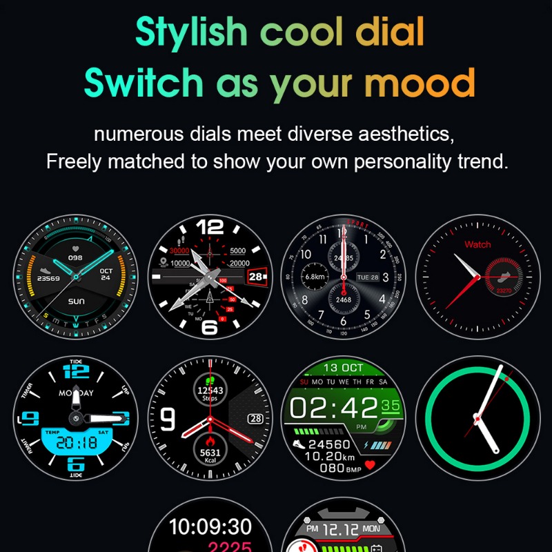 Smartwatch De Chamada Bluetooth Ecg L13 Da Lokmat - Imagem 12