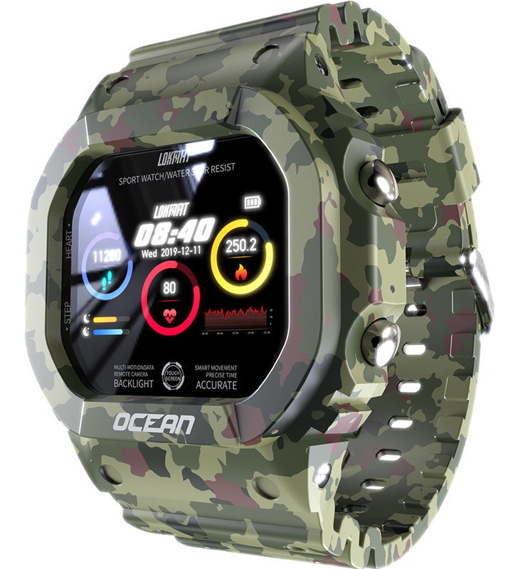 Lokmat Ocean Novo Smartwatch Ip68 Impermeável - Imagem 15