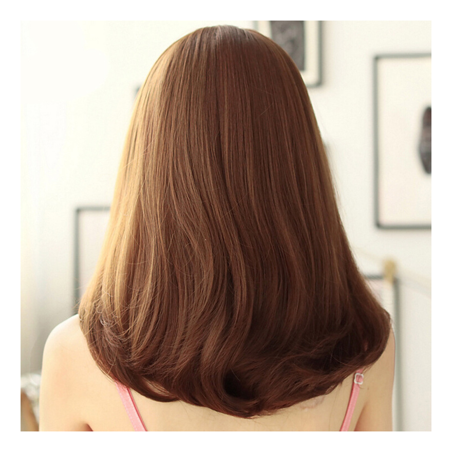Extensão De Cabelo Feminina De Estilo Coreano Com Peruca De - Imagem 5