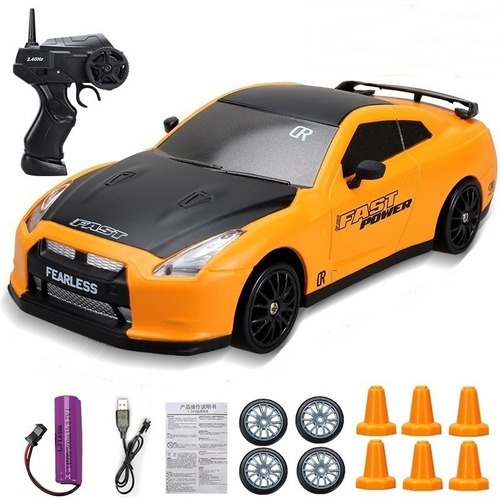 Carro De Brinquedo Drift Rc De 2,4 Kg 4 Rodas Rc Drift Contr - Imagem 12