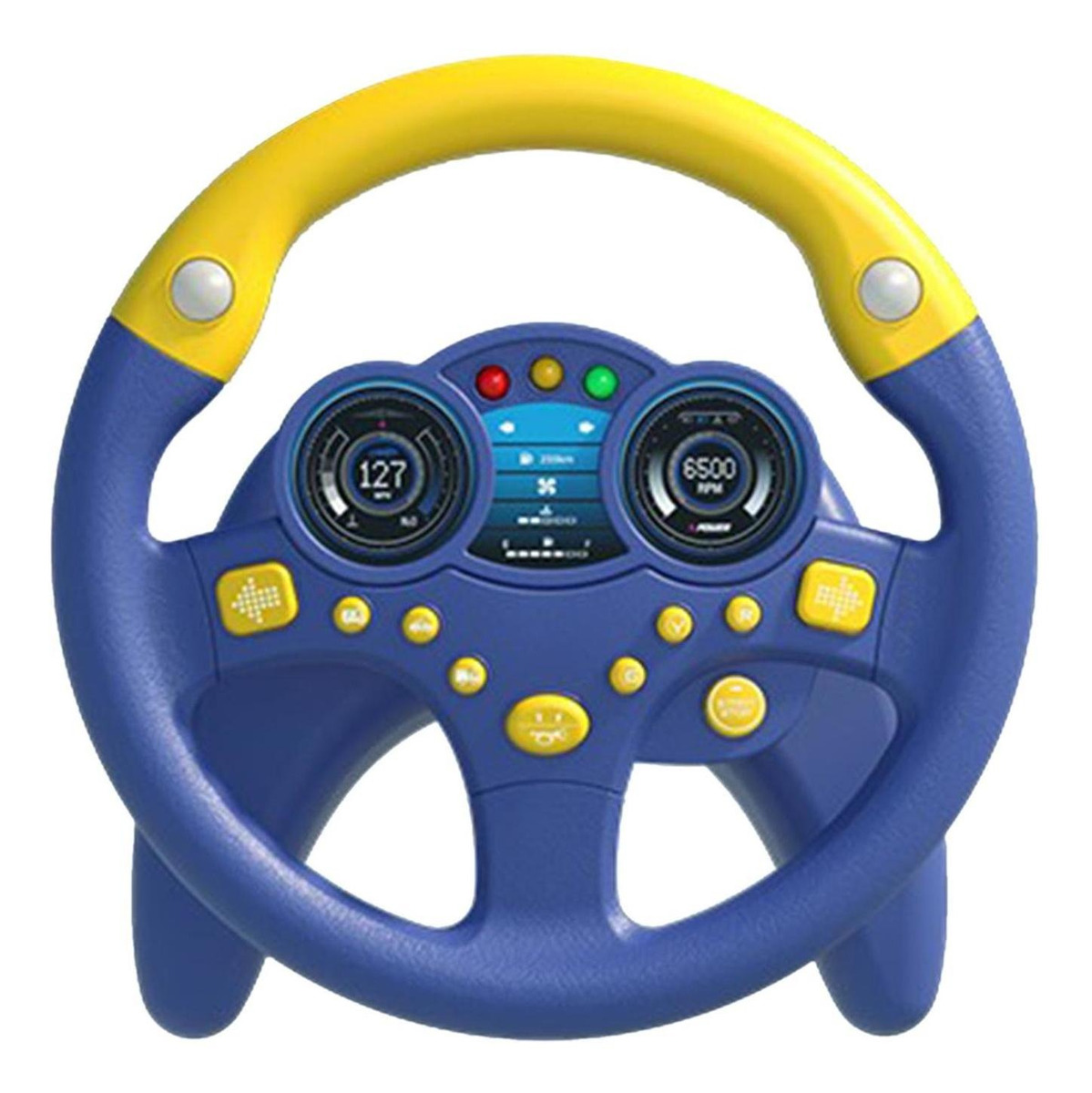 Brinquedo Infantil De Simulação De Volante De Carro Com - Imagem 19