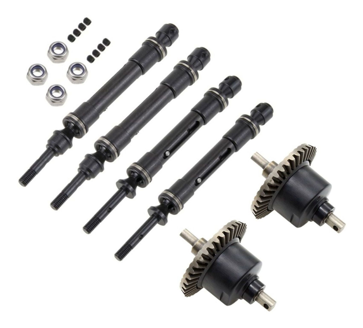 Conjunto Diferencial Do Eixo De Transmissão Do Carro Rc - Imagem 11