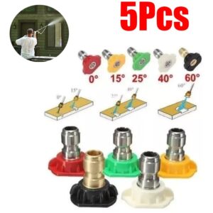 Jogo 5 Bicos P Lavadora Alta Pressão Engate 4000 Sigma Tools