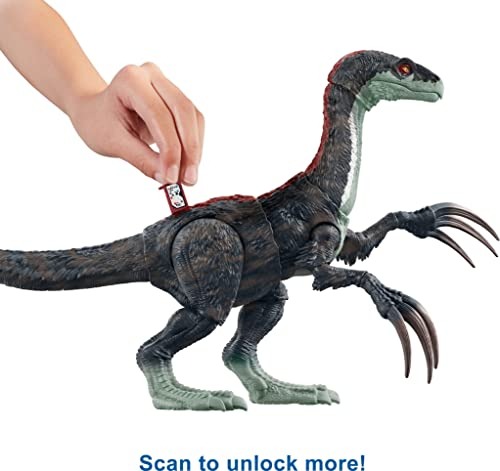 Figura De Terizinossauro Do Jurassic World Dominion Sound Sl - Imagem 4