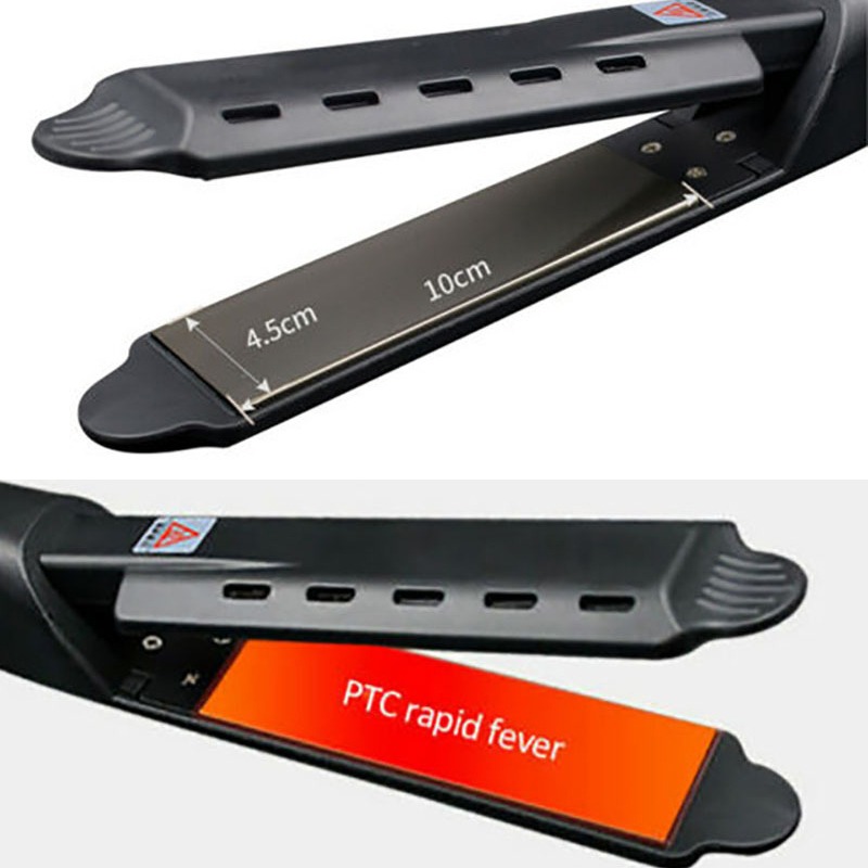 Alisador De Cabelo A Vapor Ceramic Tourmaline Flat Iron Salo - Imagem 6