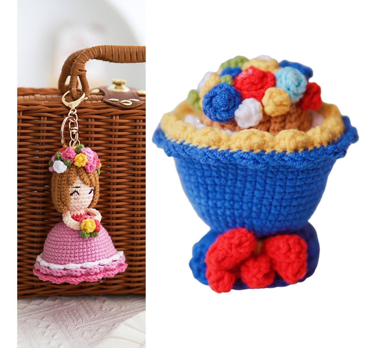 Decoração De Quarto De Boneca De De Crochê Faça Você - Imagem 48
