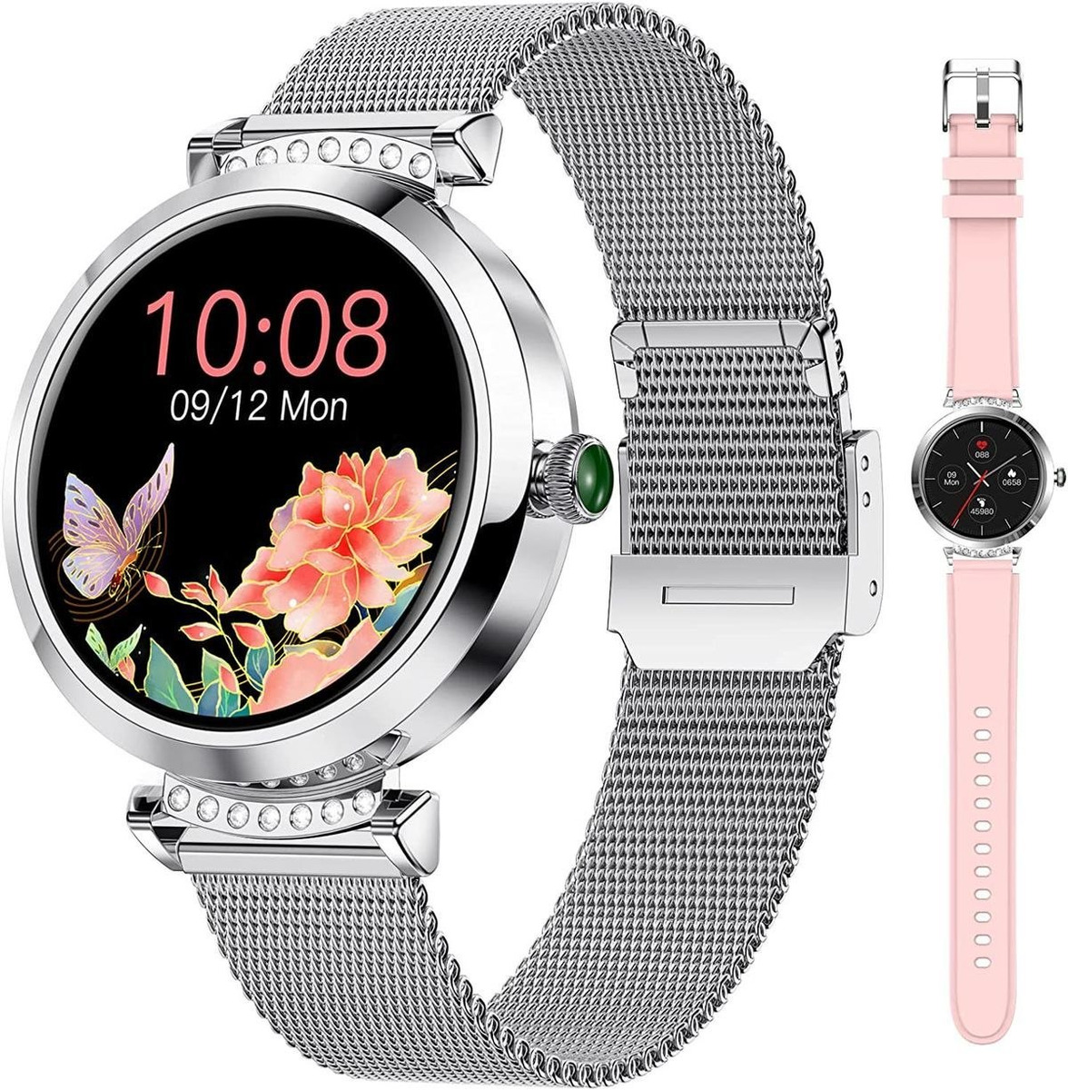 Rastreador De Atividades Esportivas Femininas Smart Watch - Imagem 8