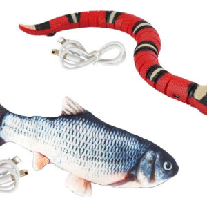 Brinquedo Cobra Interativo Para Gatos /crianças Divertido