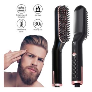 Chapinha Alisadora Para Homens Barba, Cabelo Pratico 220v
