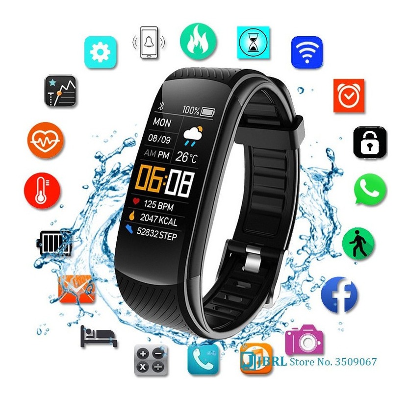 Smartwatch Com Visor Meteorológico Esportivo À Prova D'água - Imagem 2