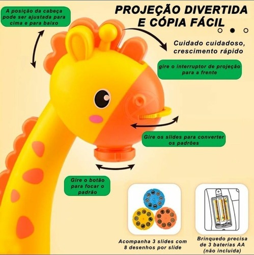 Mesa De Desenho Com Imagens De Projetor Educação Infantil - Imagem 6