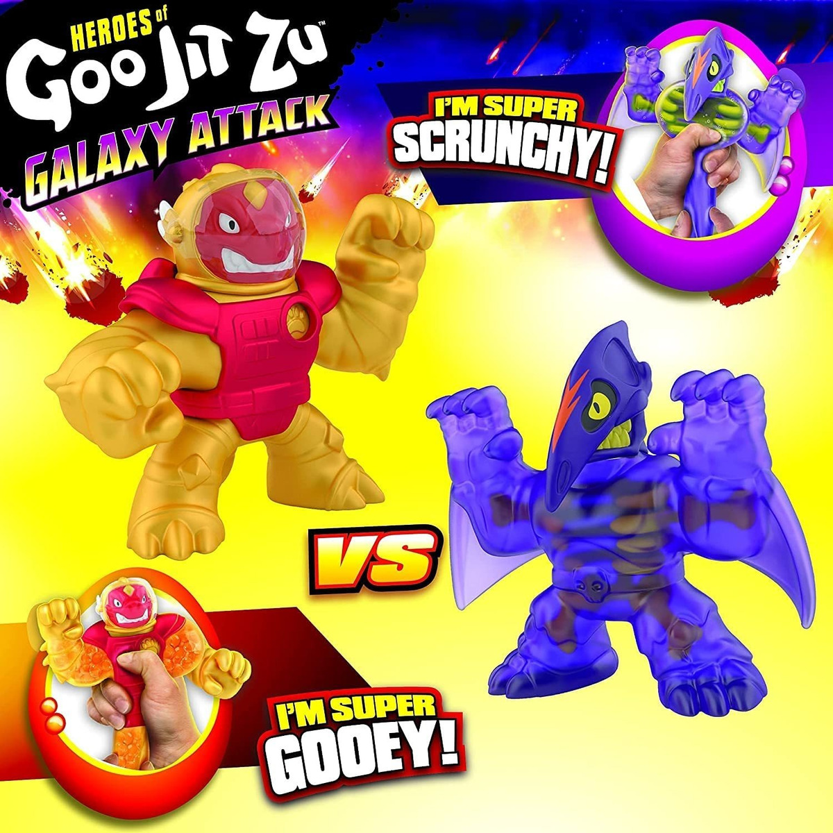 Boneca Heroica De Goo Jit Zu Galaxy Attack Cosmic - Imagem 6