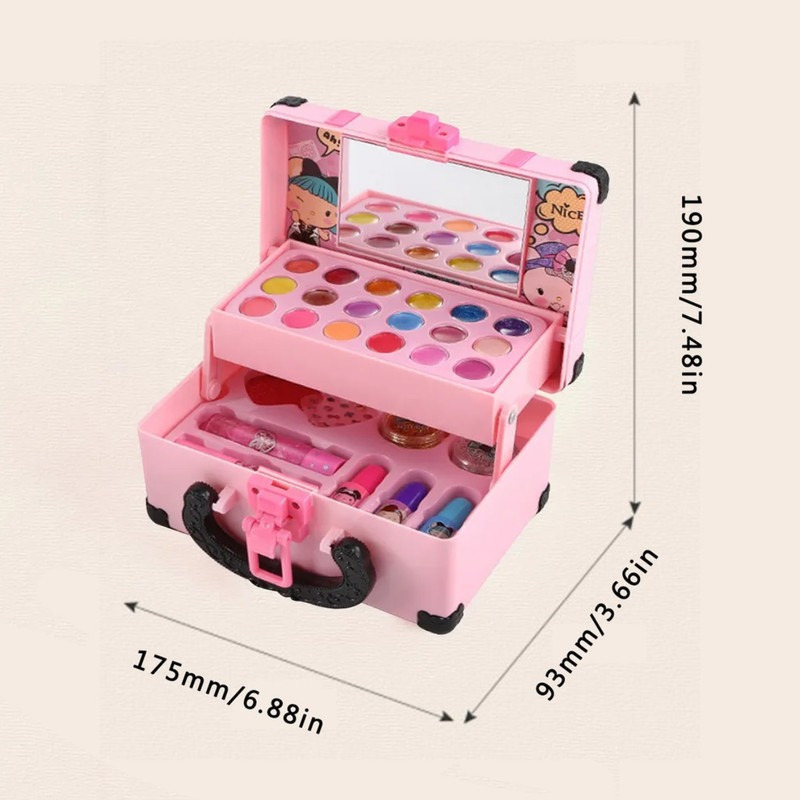 Mala De Maquiagem Completa Infantil - Imagem 3