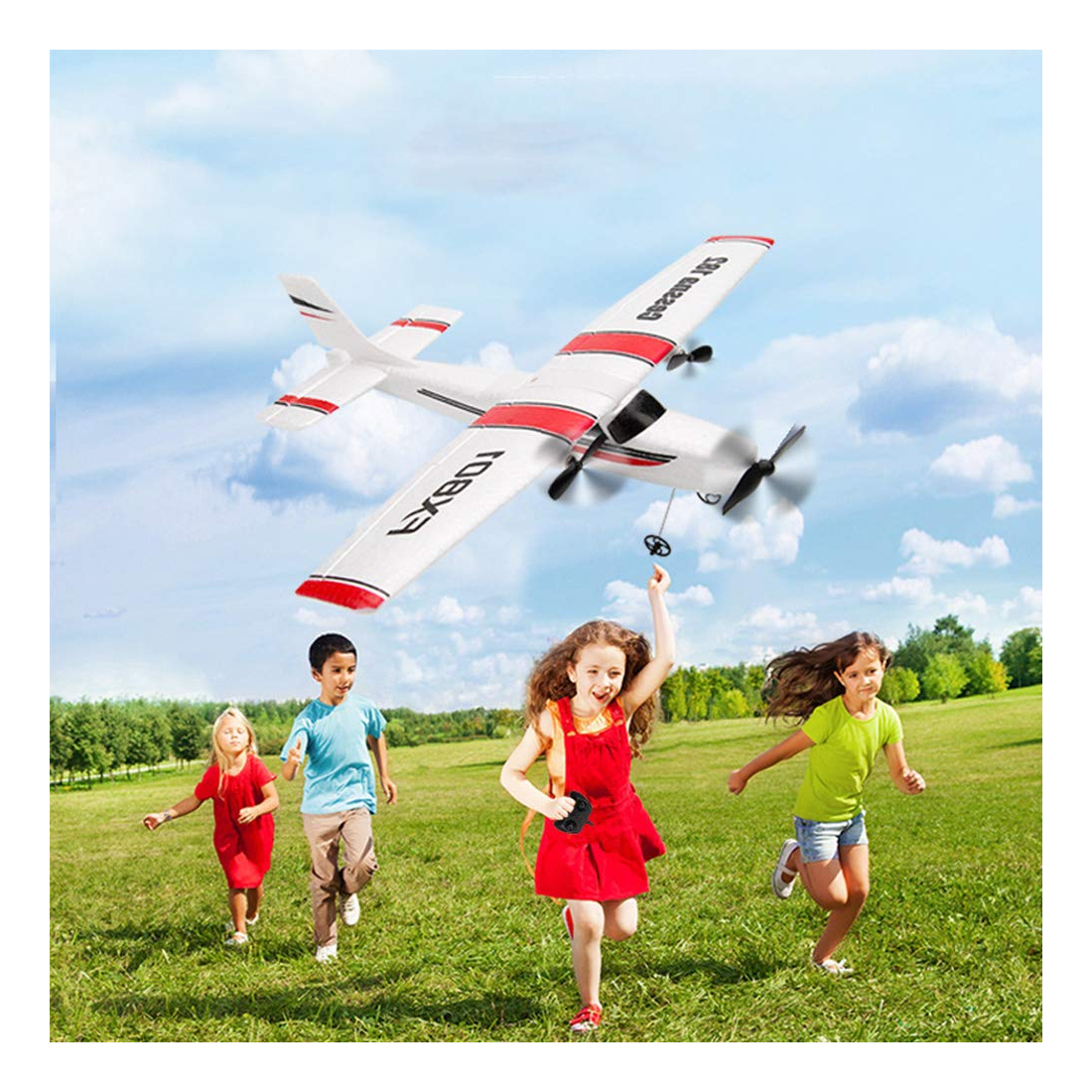 Brinquedos Voadores De Avião Ao Ar Livre Rc Airplane Para Cr - Imagem 6