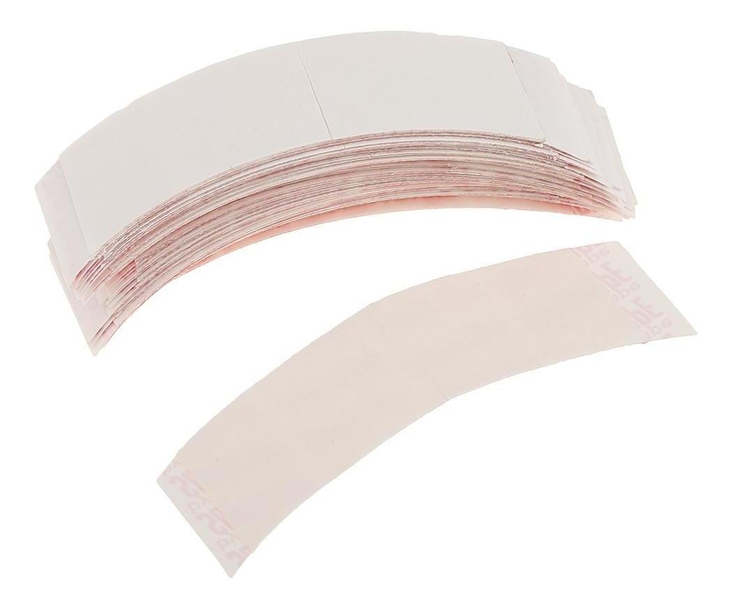 Pacote De 4 X 36mmmm De Peruca De C Curva Tiras Adesivas De - Imagem 2