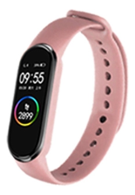 Correia De Silicone Compatível Com Mi Band 6 5 Waterproof Du - Imagem 11