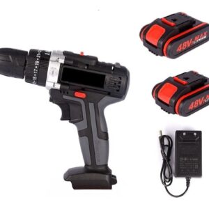 Furadeira A Bateria Furadeira Elétrica 2 Baterias 48v