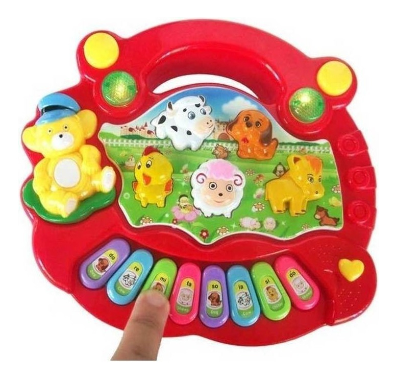 Teclado Piano Musical Bebê Brinquedo Infantil
