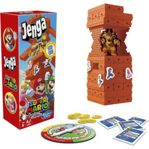 Bloco De Jogo Hasbro Gaming Jenga Super Mario Edition