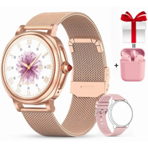Smartwatch Feminino Para Xiaomi Huawei iPhone Health Tracker