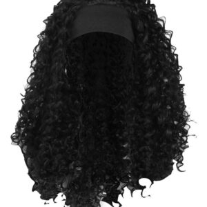 Peruca Preto Branco Mulheres Perucas Rede De 55-58cm