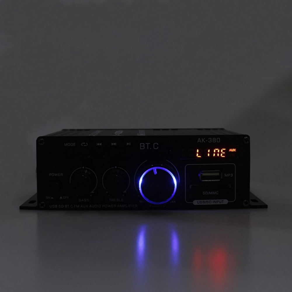 Ak380 40w+40w Mini Amplificador De Potência De Áudio Som Por - Imagem 3