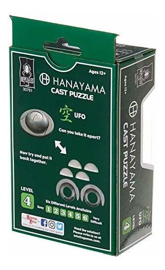 Quebra-cabeça De Quebra-cabeça De Metal Fundido Ufo Hanayama - Imagem 2