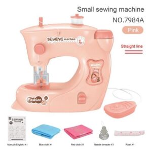 Máquina De Costura Elétrica Portátil Infantil Play House Toy