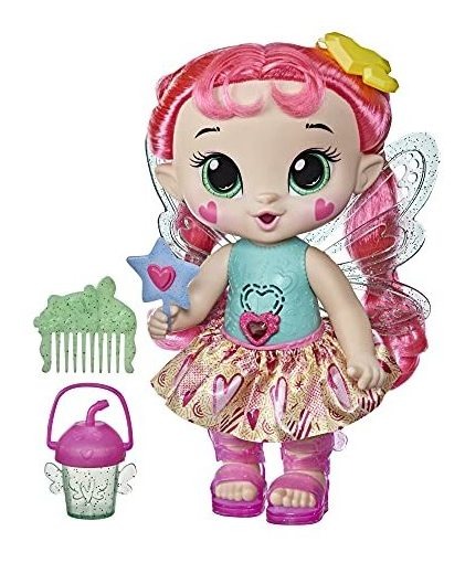Boneca Baby Alive Glo Pixies Sammie Shimmer Interactive