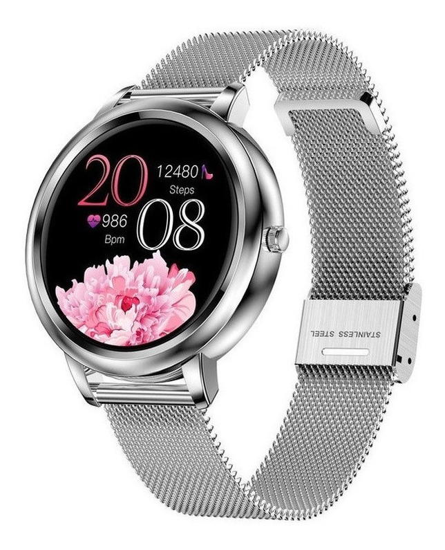 Smartwatch Feminino Pulseira Esportiva Inteligente