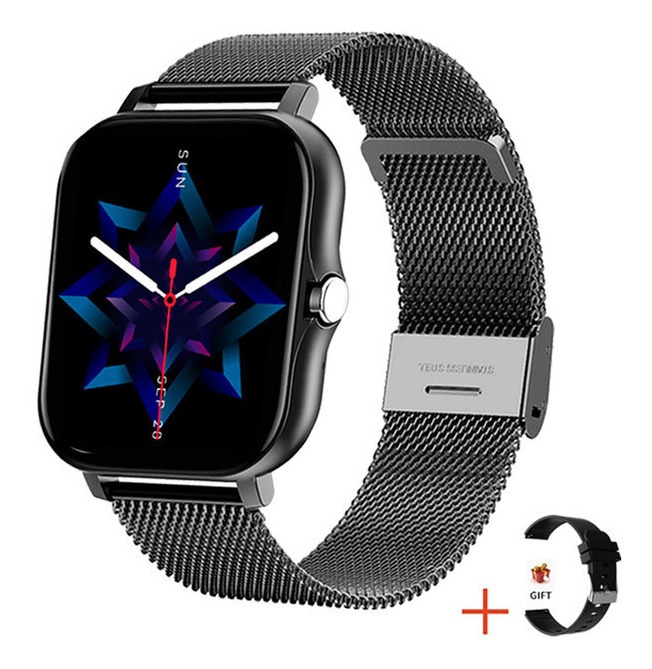 Smartwatch Tela 1.69 Resistente À Água Ip67 Preto