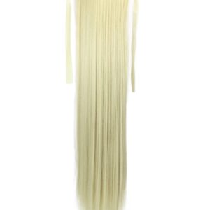 55cmwomen Peruca Cabelo Liso Rabos De Cavalo Cabelo Sem Cost