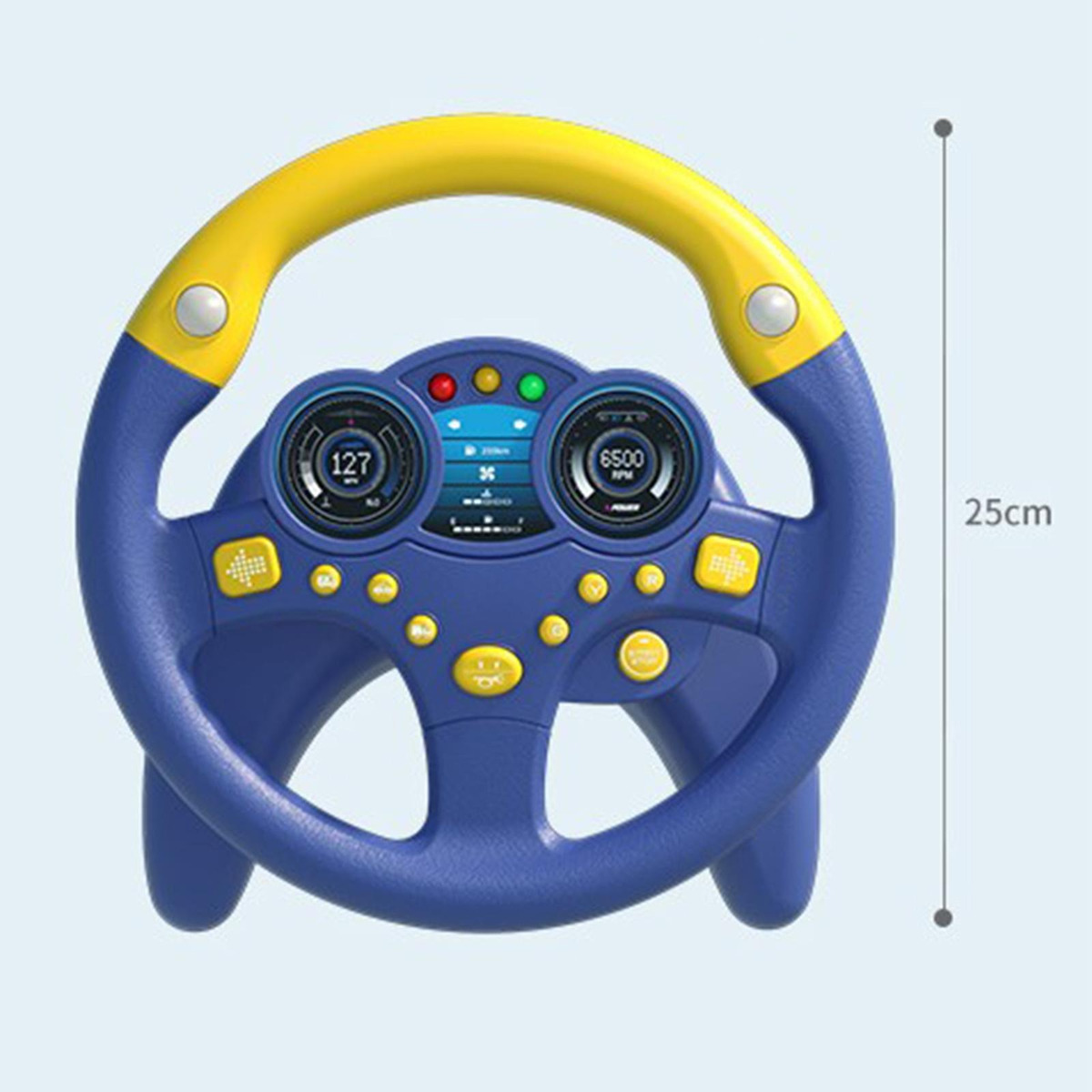 Brinquedo Infantil De Simulação De Volante De Carro Com - Imagem 22