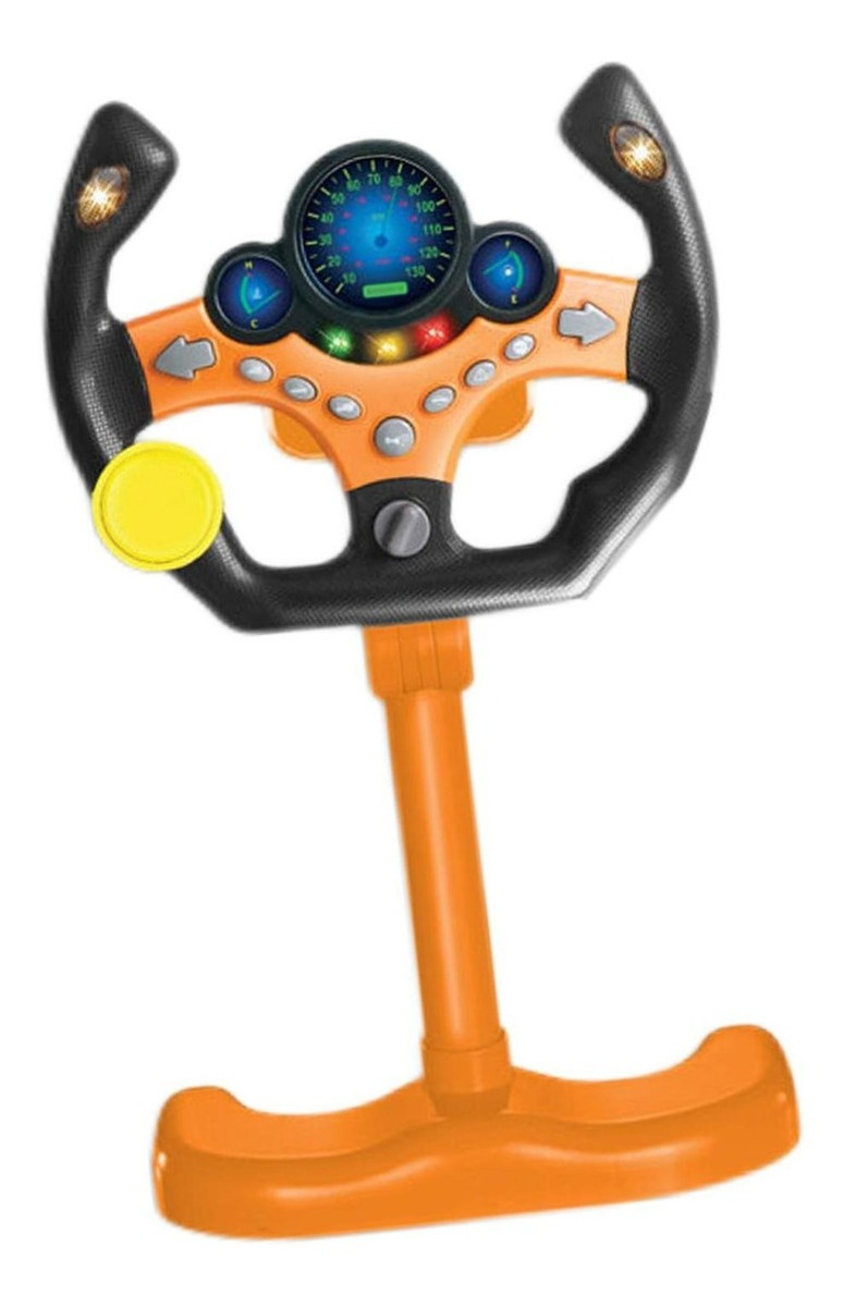 Volante Simulado Para Controle De Direção Infantil Com - Imagem 25