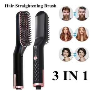 Chapinha Pente Alisador Modelador Barba E Cabelo Masculino