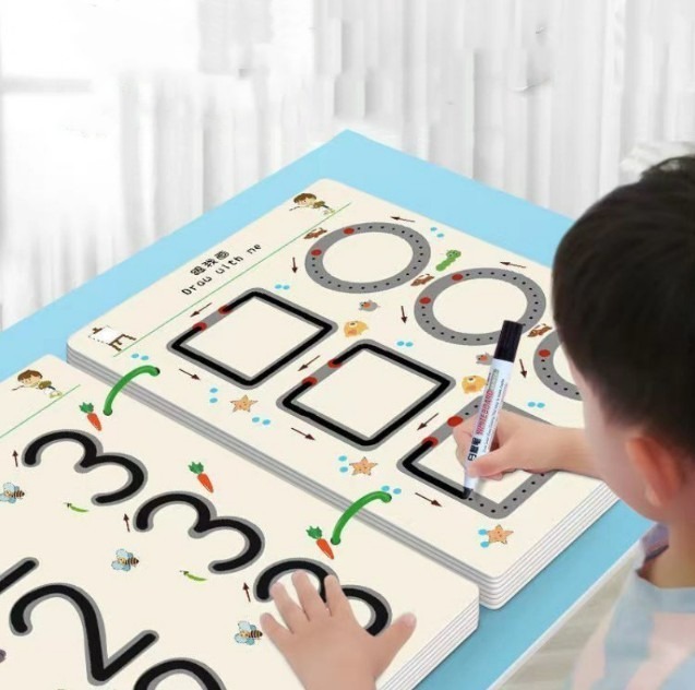 Brinquedos Educativos Montessori Para Crianças Magic Book - Imagem 8