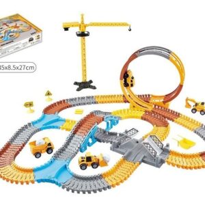 Kit 243 Pista De Carrinhos De Brinquedo Infantil Construção