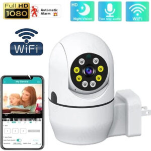 Câmera De Vigilância Wifi, Proteção De Segurança, Câmera Sem