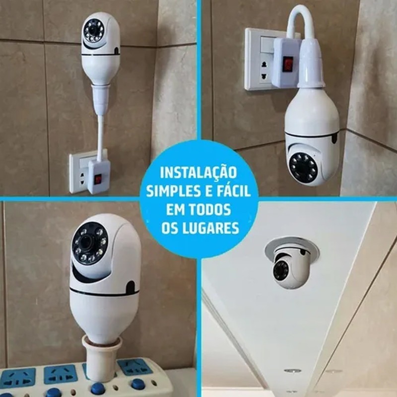 Segurança Camera Wifi Externa Camera Espia Hd 1080p - Imagem 8