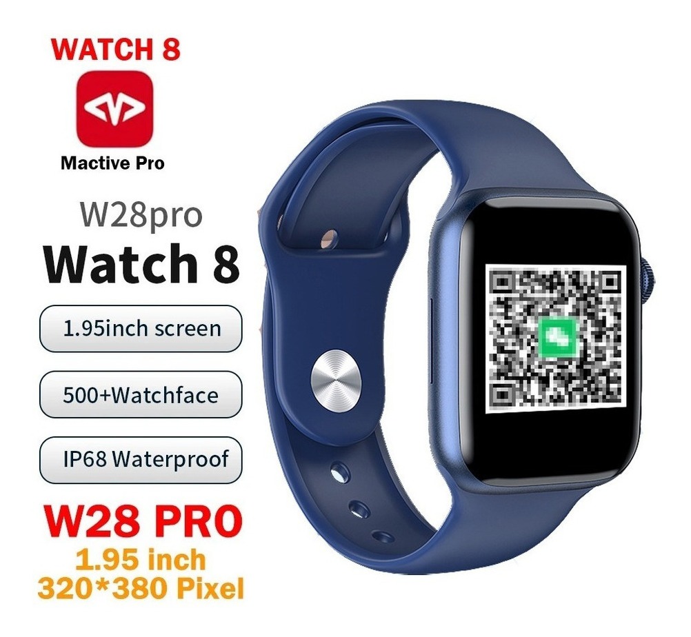 Smartwatch Iwo W28pro De Carregamento De Chamadas S - Imagem 12