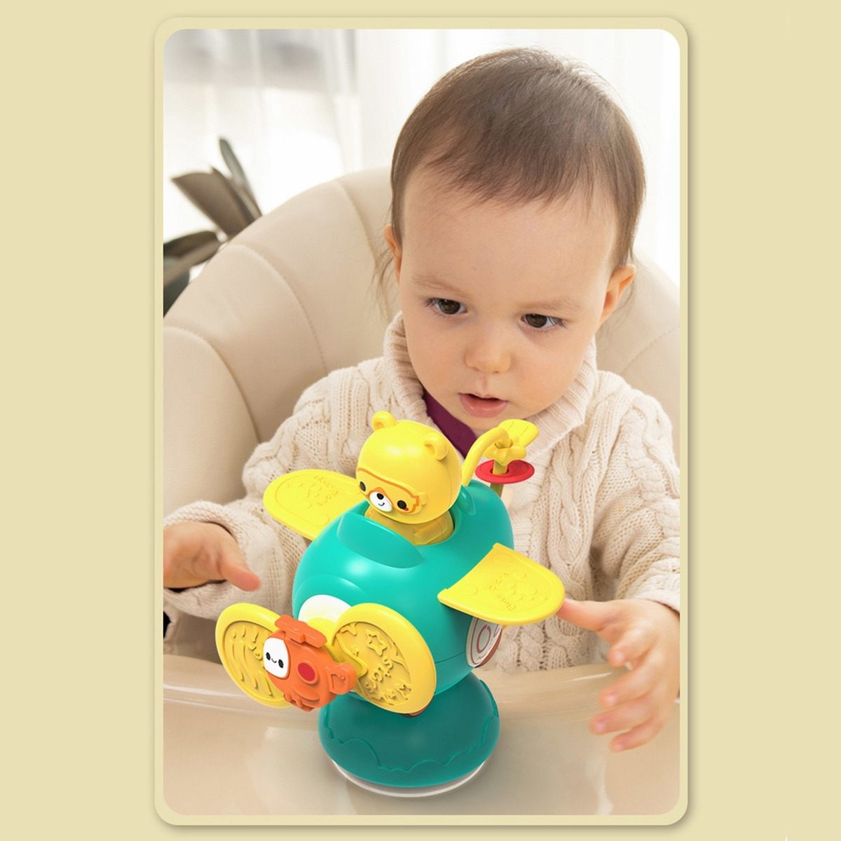 Ventosa, Brinquedo Giratório, Brinquedos De Banho Para Bebês - Imagem 15