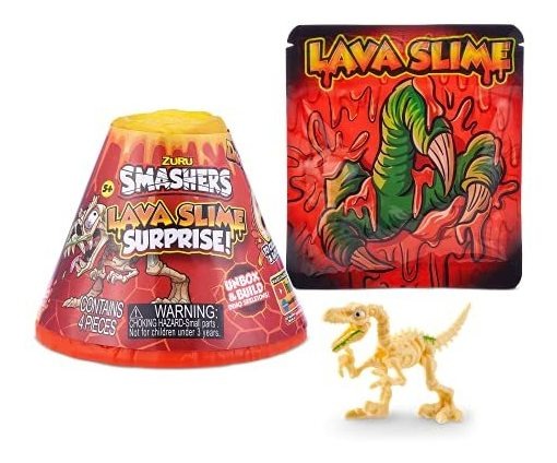 Pacote Combo Smashers Mini Lightup Dino Stegosaurus - Imagem 5