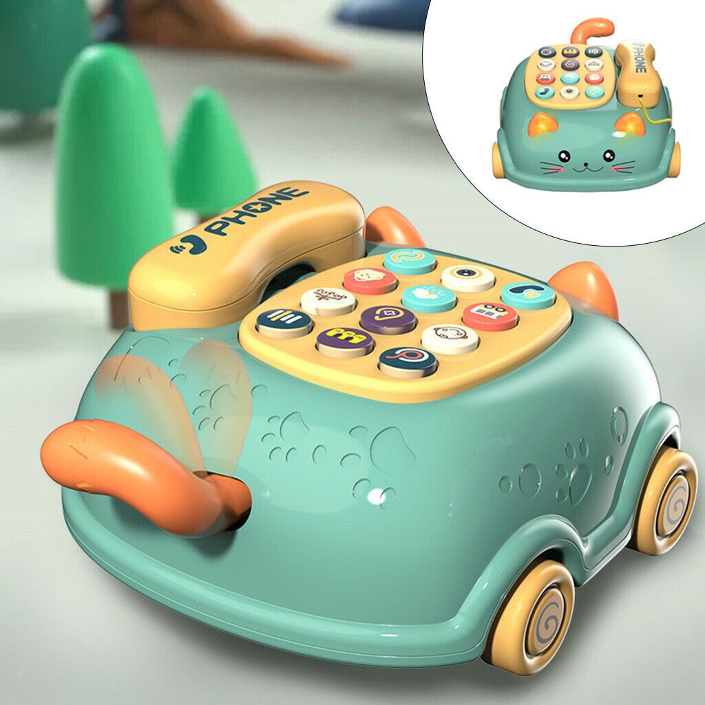 Crianças Telefone Brinquedo Educação Infantil Música Educaçã - Imagem 6