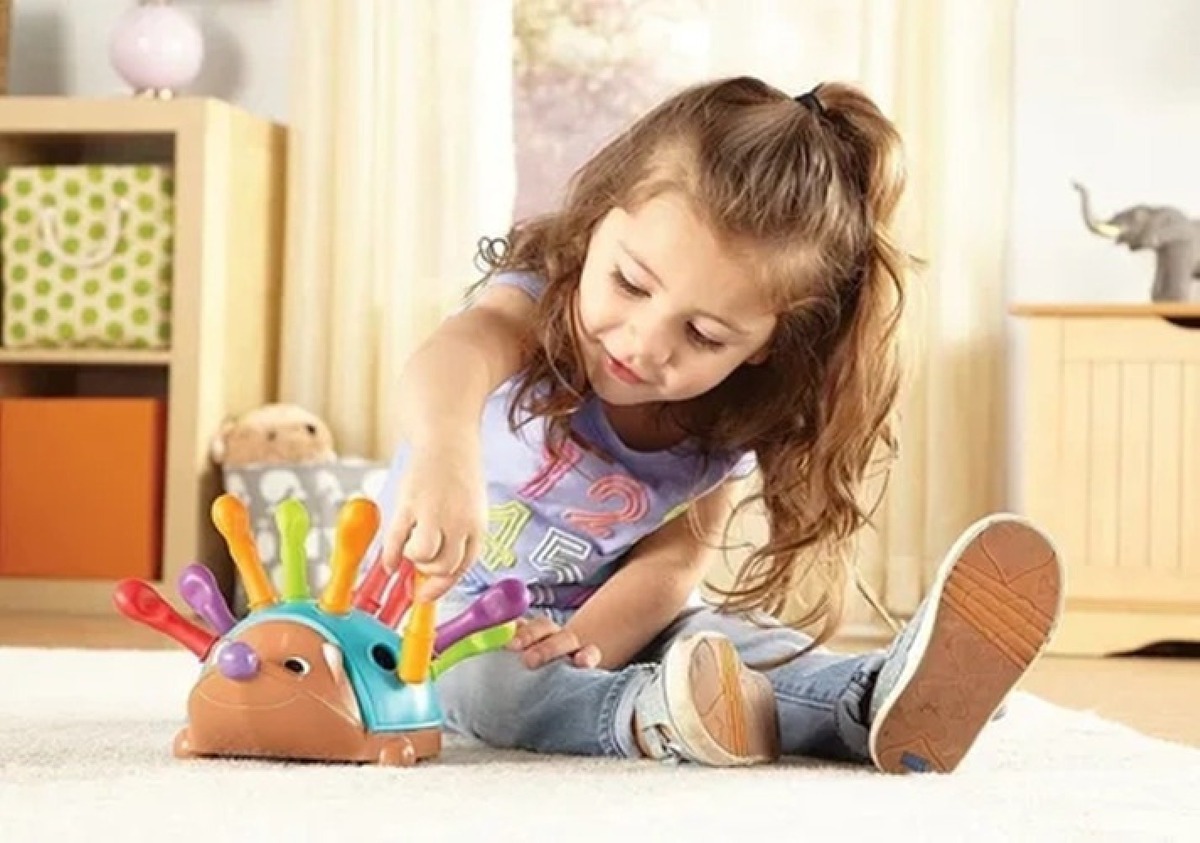 Brinquedo De Aprendizagem Ouriço Sensorial Fine Motor - Imagem 6