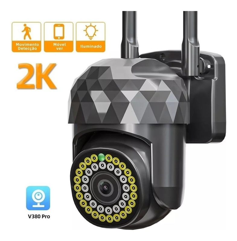 Câmera Externa Wifi Ip Prova D'água Infravermelho 1080p Yl07 - Imagem 12