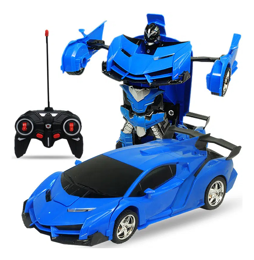 Robot Deformation Rc Car 360° Giratório Stunt Race Car Toys - Imagem 9