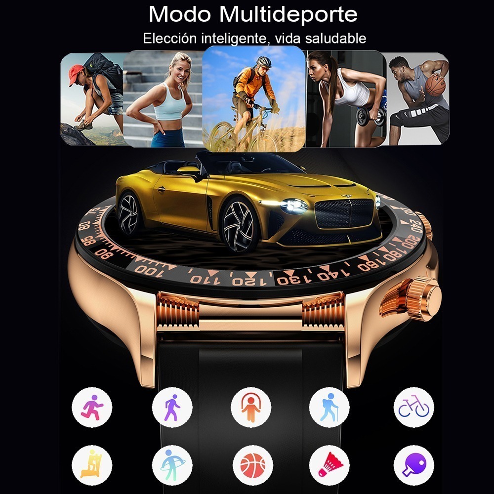 Chamada Bluetooth De Relógio Inteligente Para Homens Para Hu - Imagem 43
