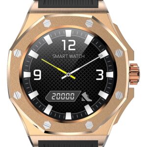 Smartwatch Relógio Kumi Gw20 Caixa Metal Ipx7 À Prova D'água